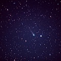 軒轅十四旁的鹿林彗星