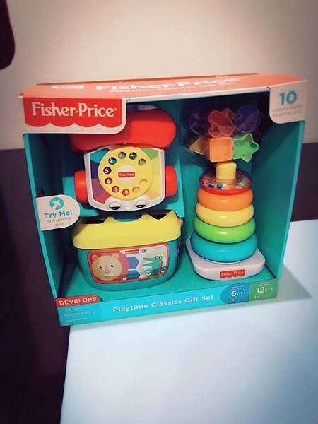 fisher price playtime classics gift set