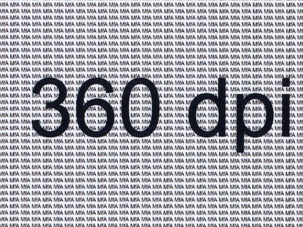 360dpi RIP輸出