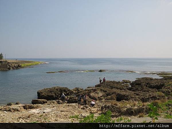 20150924-員工教育觀摩(李圓恩)阿塱壹古道南段入口  正在進行觀察的同仁們