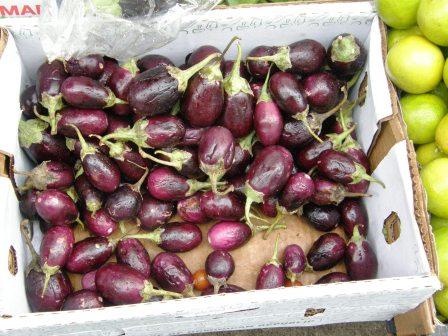 Eggplant 茄子在倫敦餐館的菜單叫Aubergine