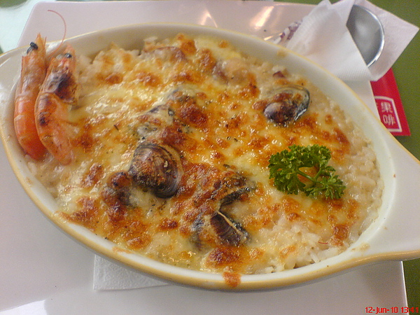 海鮮焗烤飯 海鮮焗烤飯