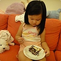 20120715小Ｍｏ吃蛋糕