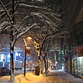 札幌雪中街景