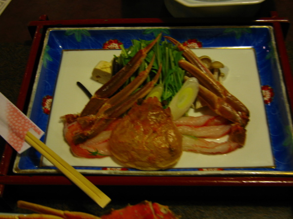 螃蟹會席料理─毛蟹