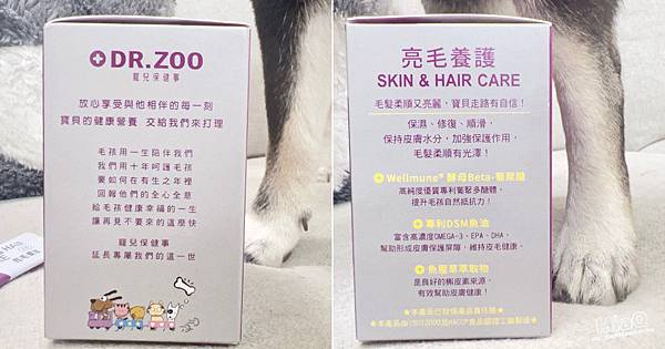 犬用皮膚養護保健品開箱｜DR.ZOO寵兒保健事 狗狗專科-亮毛養護｜寶貝餌子評價｜由內而外的皮膚養護，讓寶貝寶貝走路有自信！ (4).JPG