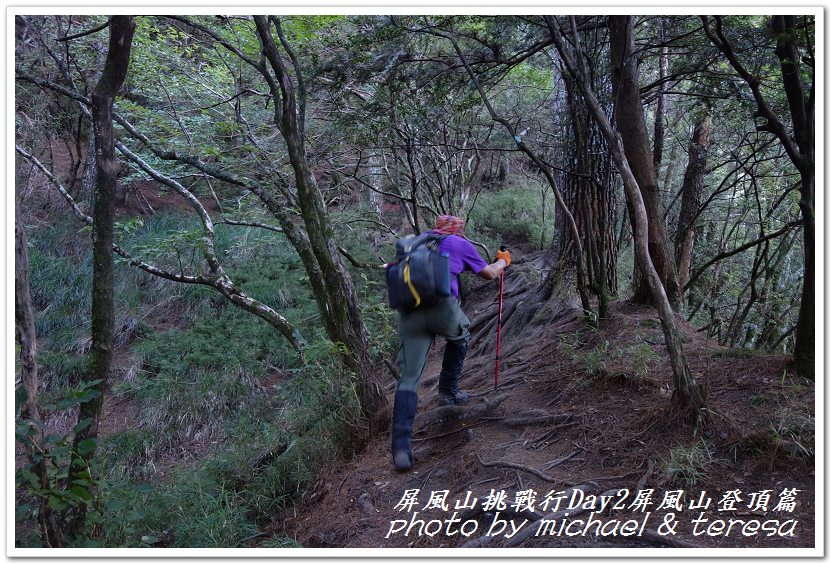 屏風山3天2夜挑戰行Day2我們的第61座百岳NO65屏風山