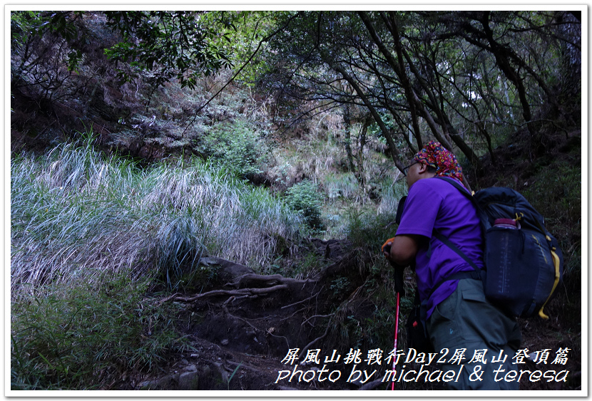 屏風山3天2夜挑戰行Day2我們的第61座百岳NO65屏風山