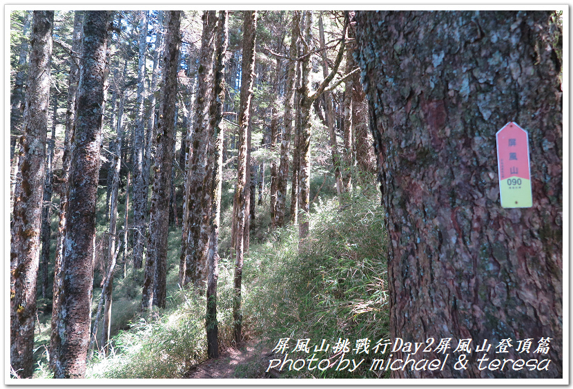 屏風山3天2夜挑戰行Day2我們的第61座百岳NO65屏風山