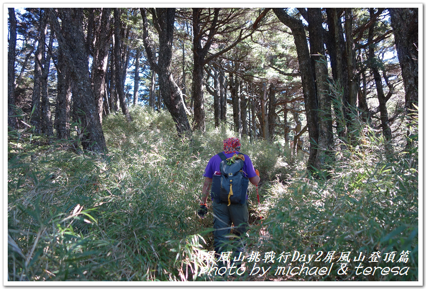 屏風山3天2夜挑戰行Day2我們的第61座百岳NO65屏風山