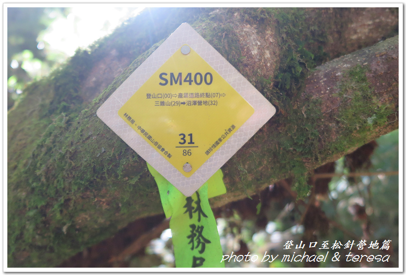 白姑大山3天2夜行Day1登山口至松針營地篇 白姑大山3天2夜行Day1登山口至松針營地篇