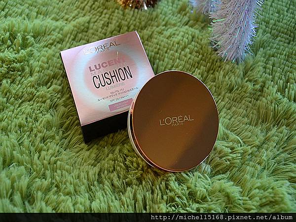 巴黎萊雅輕透亮氣墊粉餅