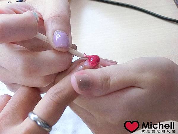 瑞典品牌 迪普妮絲活動花絮+試微光療指彩護甲