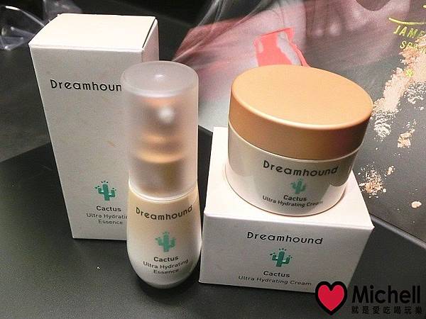 Dreamhound朵芮迷仙人掌活水保濕精華＋仙人掌活水保濕凝霜