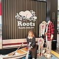 Roots Cabin pop-up store