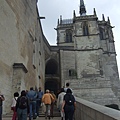 第二站：Le chateau d'Amboise。入口!