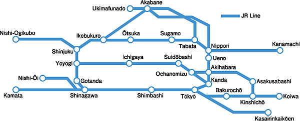 東京都市地區通票