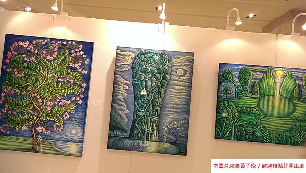 2014 黎畫廊 @ 新光三越A9 靠近 聯展 (4)