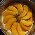 Peach cheese cake