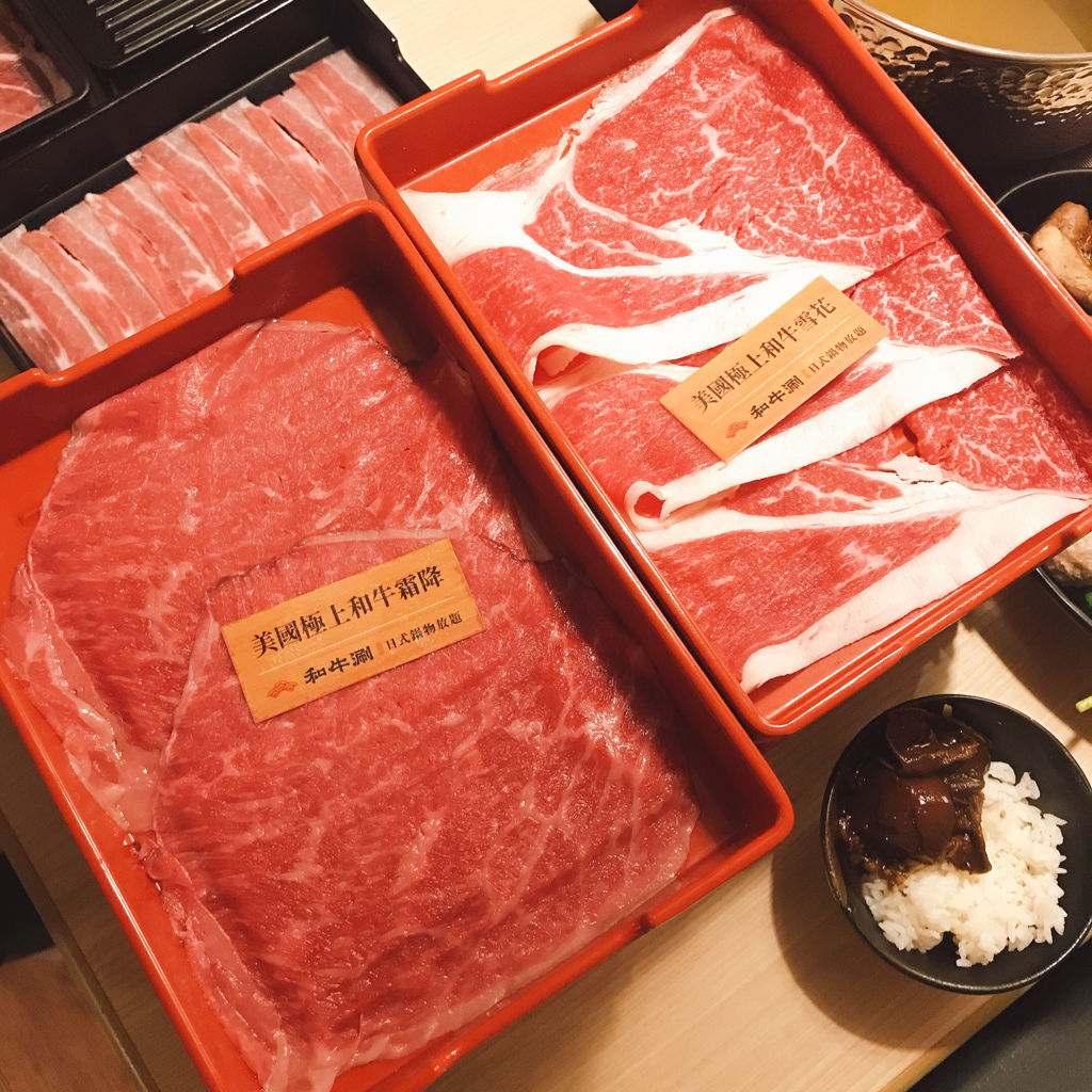 Fw: [食記] 台北 和牛涮日式鍋物放題