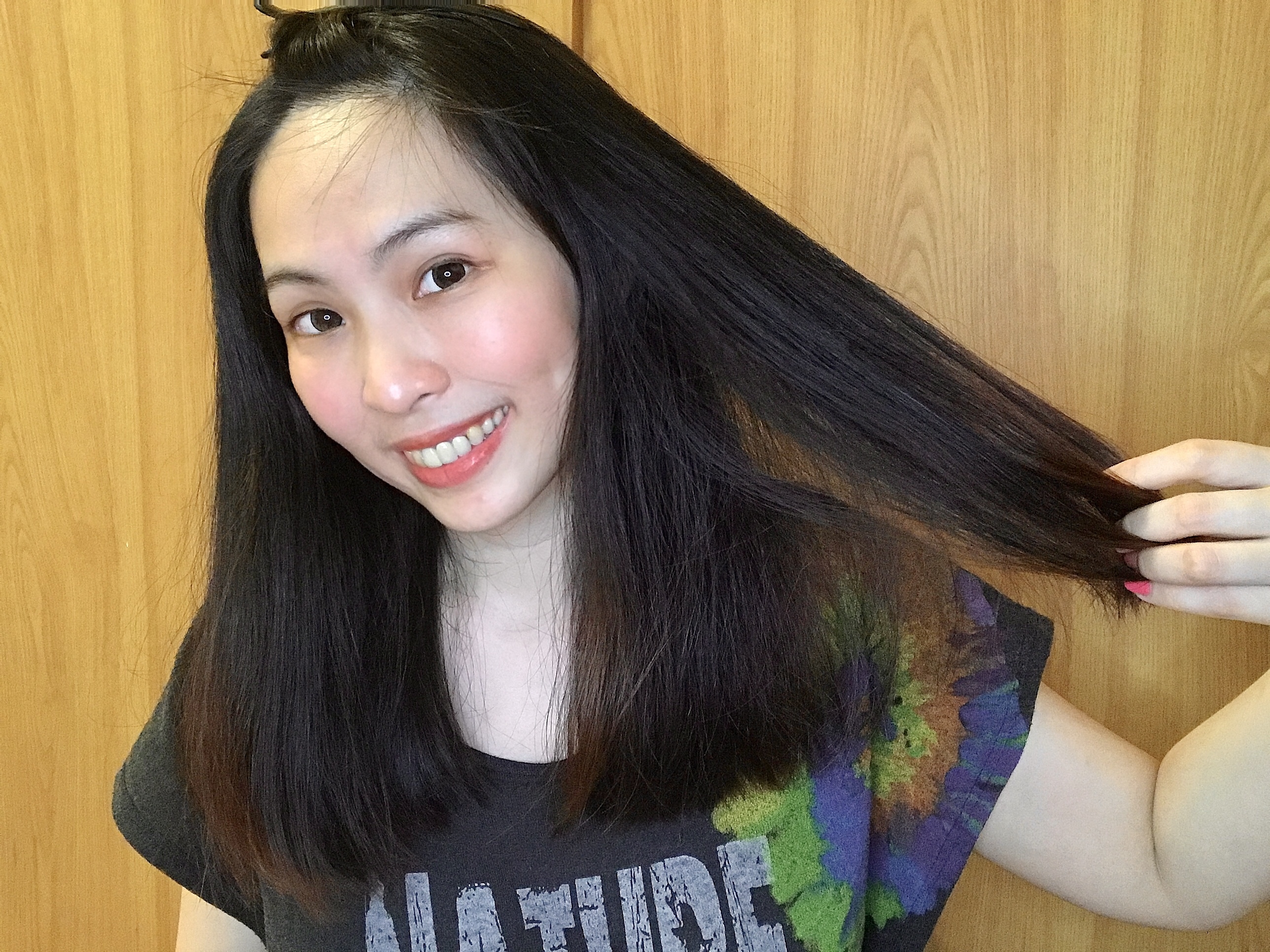 MILK BOMB 滋養髮膜膠囊 使用MILK BOMB滋養髮膜膠囊後超柔順