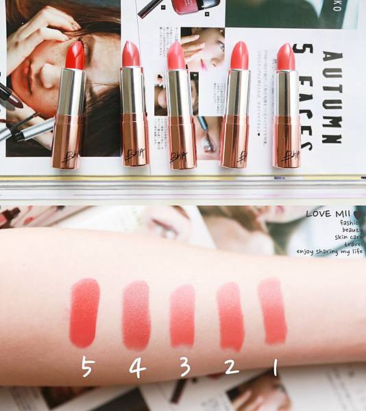 Bbia金管 金色玫瑰珍藏唇膏