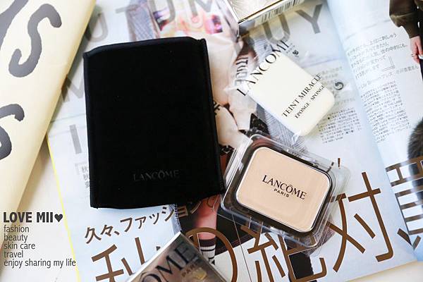 LANCOME蘭蔻激光煥白氣墊粉餅無瑕持久版 水感奇蹟玫瑰水粉餅