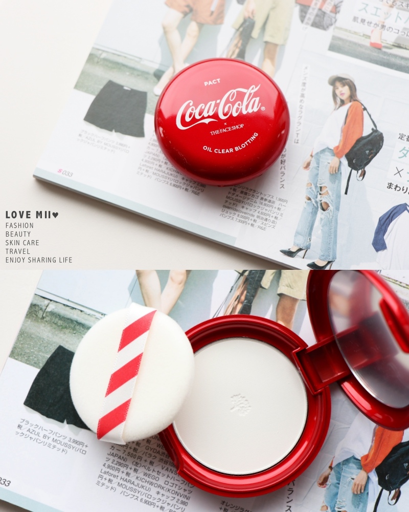 Coca Cola The Face Shop 聯名彩妝