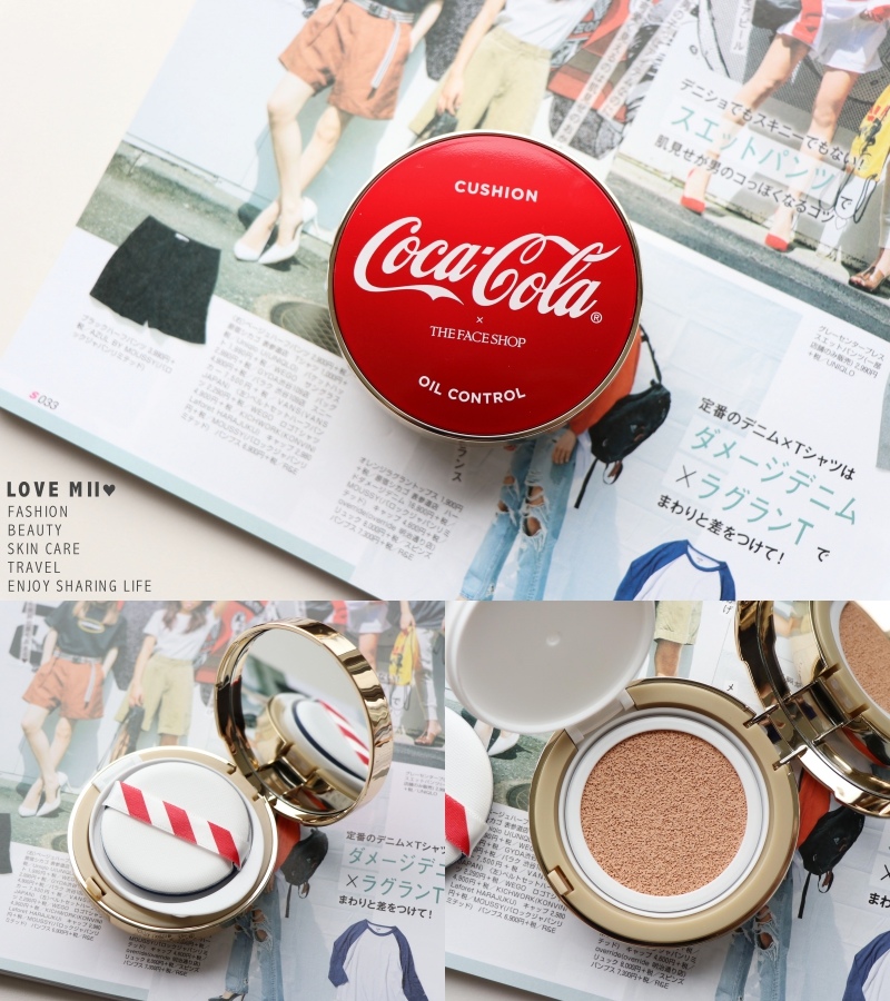 Coca Cola The Face Shop 聯名彩妝