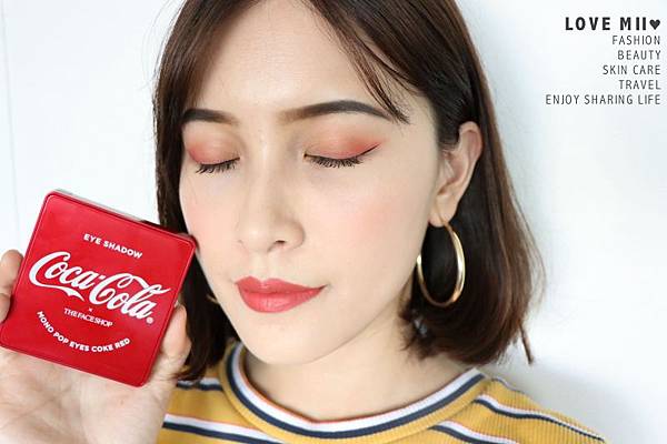 Coca Cola The Face Shop 聯名彩妝