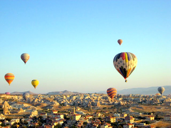 土耳其的熱氣球