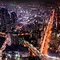 釜山國際金融中心夜景