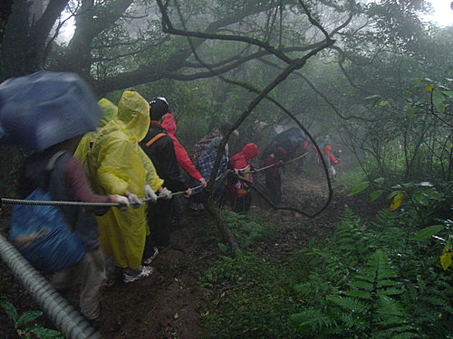 2010年10月30日 大屯西鋒西南稜線(登山樂)