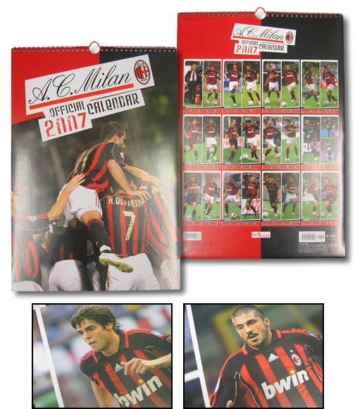 Milan Calendar 2007