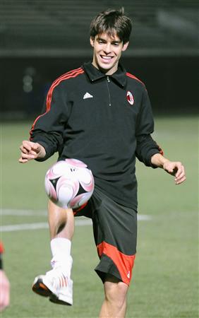 Milan-20071206-Japan-訓練-kaka