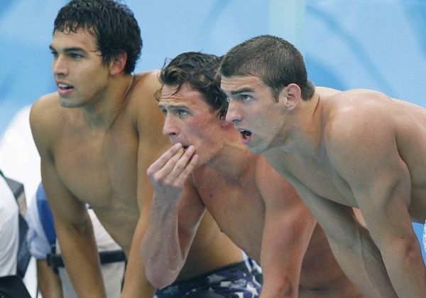 20080813-男子游泳-菲利普斯-800自由接力金