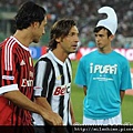 Milan-20110818-TimCup-Nesta-Pirlo老相好重逢.JPG