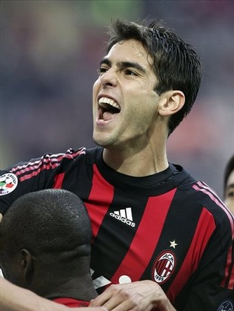 Milan-20081116-kaka-激動