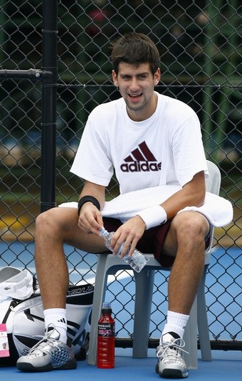 Djokovic-Brisbane-裝可愛20090104