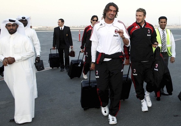 QatarDoha-抵達機場-maldini-beckham-20090303