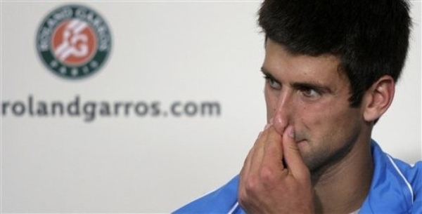 2009法網-0530-djokovic-輸球press.jpg