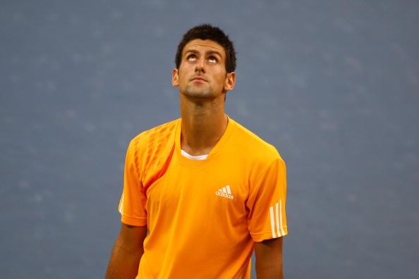 USopen20090914-Djokovic-望天.jpg