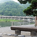 日本京都嵐山渡月橋