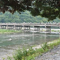 日本京都嵐山渡月橋