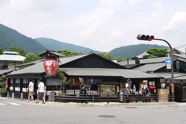 日本京都嵐山渡月橋