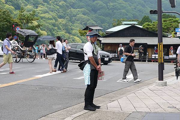 日本京都嵐山渡月橋