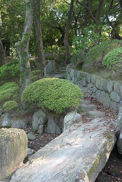 和歌山城中的紅葉溪庭園