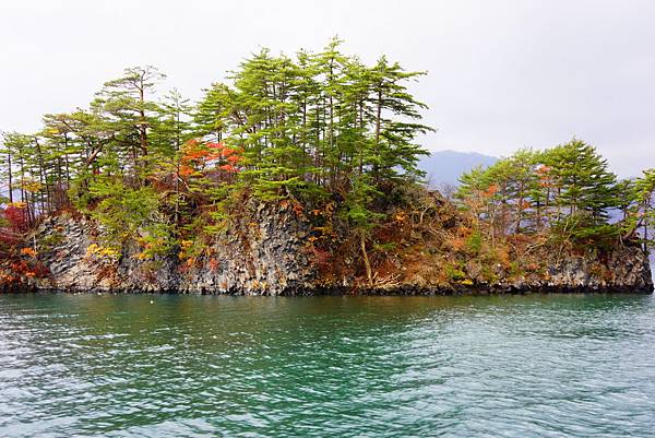 十和田湖的楓景