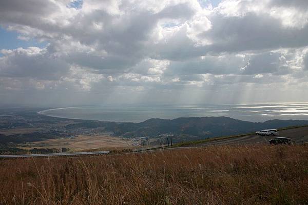 男鹿半島寒風山旋轉展望台