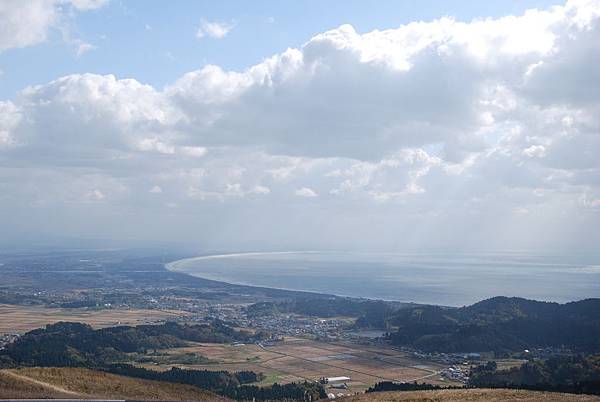 男鹿半島寒風山旋轉展望台